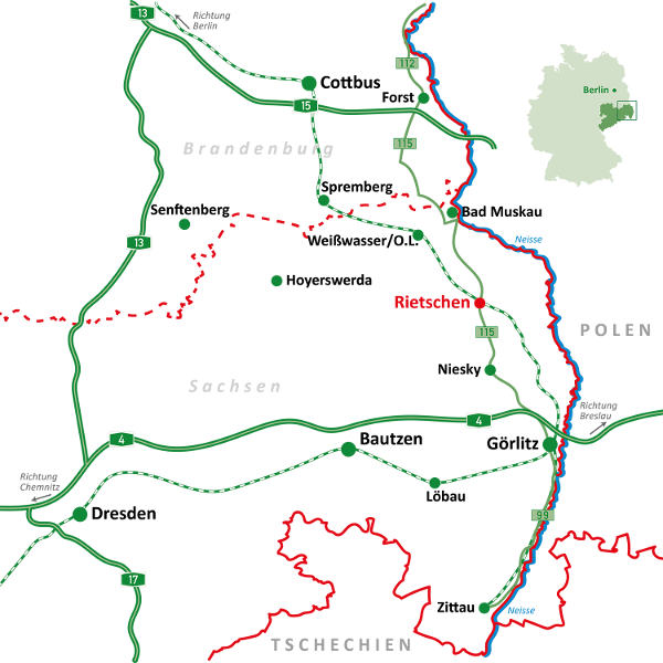 Karte Rietsch